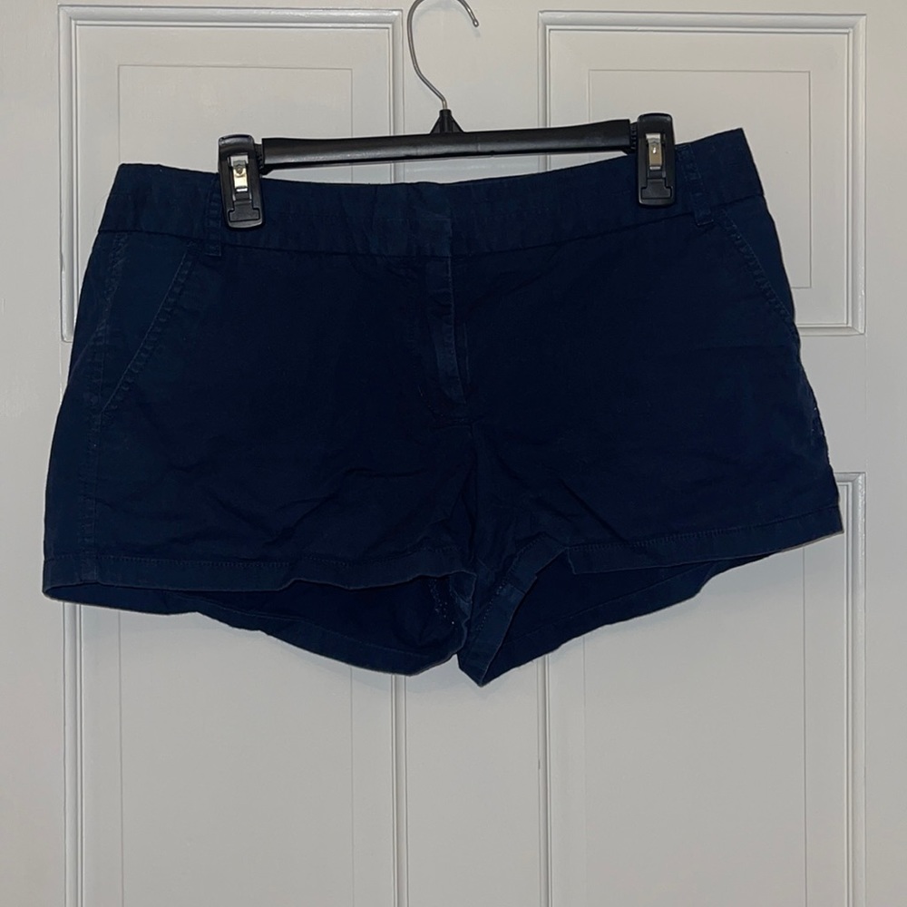 J. Crew Navy Chino Shorts